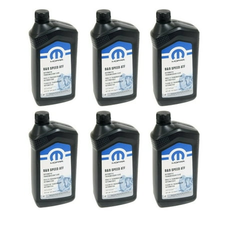Mopar 8 and 9 Speed Automatic Transmission Fluid Case of 6 Quarts Chrysler Dodge Jeep