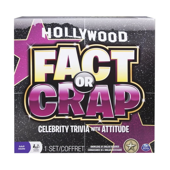 Fact or Crap Hollywood Edition Card Game offered by Distribution Solutions