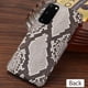 thumbnail image 1 of Funda de cuero Natural para teléfono móvil Samsung, carcasa de piel de pitón para Samsung Galaxy S21, S22, Ultra S21FE, S10E, S9, s8plo, Note 20, ultra 8, 9, 10Plus, A50, A70, A51 qym unisex, 1 of 2