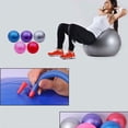 thumbnail image 4 of Static Strength Exercise Stability Ball with Pump-pink-65cm, 4 of 5