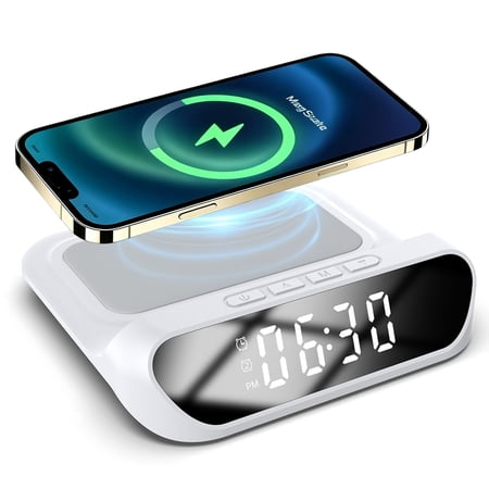 Wireless Charging Alarm Clock for Bedroom, 15 W Fast Wireless Charger Digital Alarm 3 c 252 b 1 f photo Wireless Charging Alarm Clock for Bedroom, 15 W Fast Wireless Charger Digital Alarm 3 c 252 b 1 f