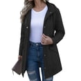 thumbnail image 6 of Sheghy Jackets for Women 100%Cotton Women's Long Windproof and Waterproof Jacket, 6 of 9