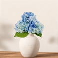 thumbnail image 5 of Mainstays 15''H Indoor Artificial Hydrangea Bundle, Blue Color, 5 of 5