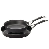 Circulon Symmetry 10 inch and 12 inch Nonstick Frying Pan, Black
