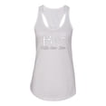 thumbnail image 2 of Wild Bobby, Faith.Hope.Love Heart Beat, Inspirational/Christian, Women Racerback Tank Top, White, X-Large, 2 of 4