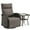 Gray, variant on Bellefurn Outdoor Swivel Recliner Chairs,Patio Wicker Recliner Chairs Outdoor Lounge Chairs with Thickness Cushions,Adjustable Angle,Reclining Lounge Chair for Outdoor,Pool,Garden