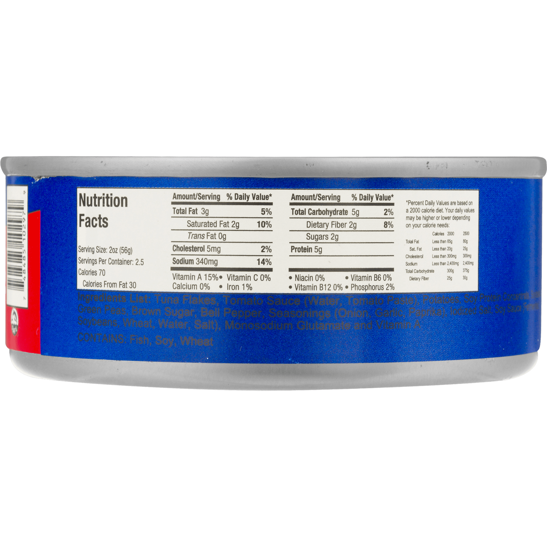 555 Tuna Afritada in Tomato Sauce with Vegetables, 4.9 oz