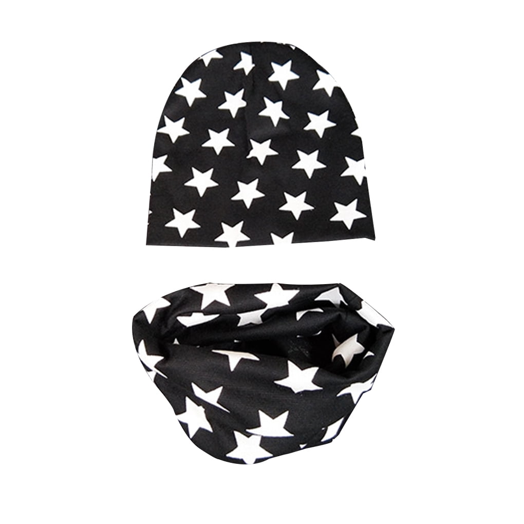 baby girl hat and scarf set