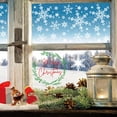 thumbnail image 3 of Plantillas navideñas de pino y copos de nieve para manualidades en madera, puertas, ventanas y lienzos, plantillas reutilizables de pintura de feliz Navidad (10 copos de nieve), 3 of 9