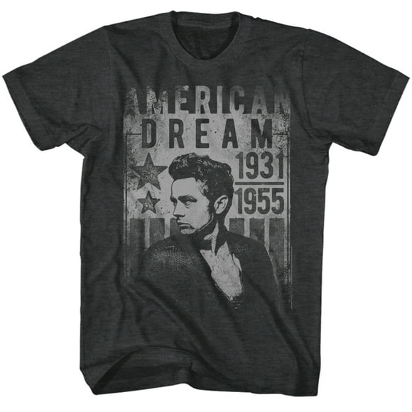 James Dean Dream Tee-Shirt Noir pour Adulte
