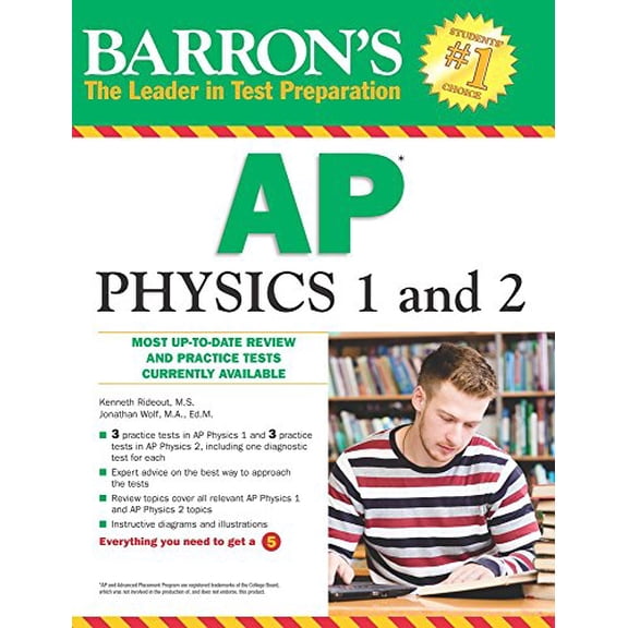 Pre-Owned Barron's AP Physics 1 and 2 (Paperback)