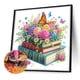 thumbnail image 2 of 5D DIY Taladro Parcial en Forma Especial Libros Flores 30x30cm, 2 of 8