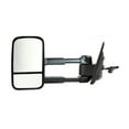 thumbnail image 4 of KarParts360 For Chevy Silverado 2500/Silverado 3500 2015 2016 2017 Towing Mirror Driver and Passenger Side Pair Textured Black | Power | Manual Foldaway | Heated | Dual Lens | Extendable | GM1322114, 4 of 5