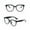White, variant on Black Big Womens Sunglasses Polarized Sun Glasses Polyester Polarized UV400 Protection Lens Big Frame Fashion Glasses Trendy Stylish Shade One Size