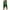 Green, variant on Maean Women's Cotton Linen Pants Casual Wide Leg Elastic Waist Baggy Pleated Cropped Trousers with Pockets