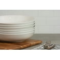 thumbnail image 4 of 10 Strawberry Street Simply White 36 Oz Pasta/Dinner Bowl, Set of 6, 4 of 6