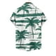 thumbnail image 5 of Mens Casual Manga Corta Botón Abajo Camisas Impresas Bolsillo Botón Turndown Cuello Top Blusa Camisa, 5 of 5
