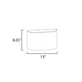 thumbnail image 4 of 10239GC Maxim Lighting Prime - 277V 10W 1 LED Wide Wall Sconce In Transitional Style-8.25 Inches Tall and 13 Inches Wide-Grass Cloth Finish, 4 of 5