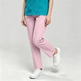 thumbnail image 7 of IUYRTFE Women Workwear Scrub Pants Elastic Waist Drawstring Cargo Trousers with Pockets for Healthcare Daily Wear, 7 of 7