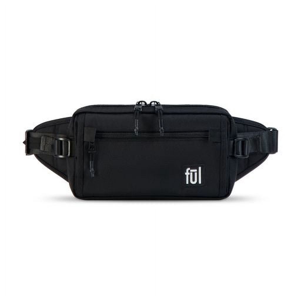 Tactics Collection Fanny Pack, Scout Waist Crossbody Men and Women, Belt Bag, Black