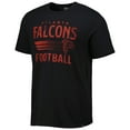 thumbnail image 2 of Men's '47 Black Atlanta Falcons Wordmark Rider Franklin T-Shirt, 2 of 3