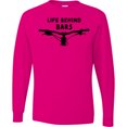 thumbnail image 3 of Inktastic Life Behind Bars Mountain Bike Long Sleeve T-Shirt, 3 of 5