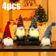 thumbnail image 2 of 1 ~ 4 piezas 2024 Muñeco de Navidad Elfo Gnomo de punto con luz de noche LED Decoraciones navideñas para el hogar Navidad Año Nuevo 2025 Regalo, 2 of 5