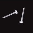thumbnail image 4 of 100pcs Silicone Earring Backs Stoppers Pad With 100pcs 5mm Plastic Earring Posts Gift------Product code 73190, 4 of 5