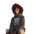 thumbnail image 4 of Purpose Fixes Everything® Unisex Premium Cotton Hoodie,S-2XL, White Letters, 4 of 8