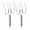 Gray, variant on Stainless Steel Meat Forks 4-Prong Carving Tools for Grilling Turkey Roast Transfer