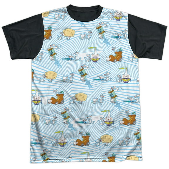 Pinky And The Brain Experiments Unisex Adult Halloween Costume Sublimated T Shirt