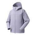 thumbnail image 6 of Men's Lightweight Hooded Windbreaker, Breathable Active Performance Waterproof Rain Shell Jacket with Multi Zipper Pockets, Outdoor Outerwear for Work, Commuting,Hiking & Fishing Purple, 6 of 6