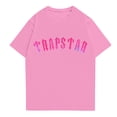 thumbnail image 1 of T-shirts pour Femmes Trapstar T-Shirt Imprimé pour Femmes Décontracté Graphique Junior Filles Manches Courtes tee-Shirt Original avec Col Rond(Rose, TG), 1 of 3