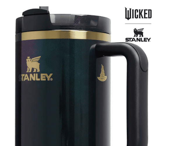 Stanley - Brandclub - Stanley 40 oz Stainless Steel H2.0  Elphaba For Good - Stanley 40 oz Stainless Steel H2.0 Flowstate Quencher Tumbler main image 1