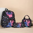 thumbnail image 2 of Stitch 4-in-1 Backpack Set,Cute Cartoon Design,Large Capacity Lightweight Water-Resistant Travel Bag, 2 of 4