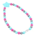 thumbnail image 4 of Infant  Necklace,  Silicone Comfortable Baby Teething Necklace Soft  For Nursery, 4 of 8