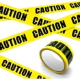 thumbnail image 1 of Cinta de advertencia amarilla, “Precaución” en negrita y tipografía negra, para máxima visibilidad de los peligros y zonas de peligro en el lugar de trabajo, 1 of 5