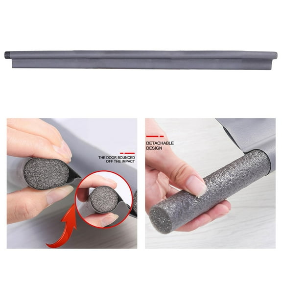 2 Pieces Under Door Draft Stopper I Bottom Sealing Strip - Saving Insulating Cold Air Stopper