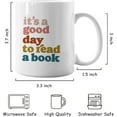 thumbnail image 6 of Library Coffee Mug,Book Mug,Book Lovers Coffee Mug - Book Lover Gifts for Women, 11oz Teacher Coffee Mug Ceramic Gifts, Librarian Gifts, 6 of 6