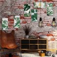 thumbnail image 4 of Gwong Decoración hogareña 6pcs Green Plant Monstera Deliciosa Decalación extraíble Etiqueta de la pared Decoración del hogar Gwong 21000438, 4 of 7