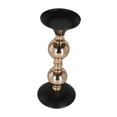 thumbnail image 4 of Portavelas de hierro y Metal, MESA CENTRO de MESA, adorno de galvanoplastia elegante y resistente, decorativo para accesorios de dormitorio Talla M mayimx Candelero, 4 of 9