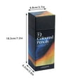 thumbnail image 3 of Cadorn 72-Color Oil-Based Colored Pencils Set – Professional Art Drawing Coloring Pencils for Artists, Students & Kids, Premium Painting Supplies Kit, 3 of 9