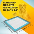 Skywin Dog Puppy Pad Holder Tray No Spill Pee Pad Holder for Dogs