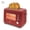 Red, variant on 2 Slice Toaster with Window