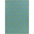 thumbnail image 4 of BoutiqueRugs Poestenkill Contemporary Runner Rug - Teal, Green, Ice Blue - 2'6" x 8' Runner, 4 of 6