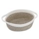 thumbnail image 1 of Xiao Hua 2 cestas tejidas pequeñas, bonitas cestas de cuerda para almacenamiento en el dormitorio, cestas para juguetes de perros y gatos, cestas de regalo decorativas vacías con asas - Marrón claro, 1 of 5