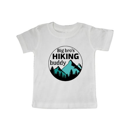 

Inktastic Big Bro s Hiking Buddy with Mountains and Trees Gift Baby Boy or Baby Girl T-Shirt