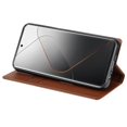 thumbnail image 3 of BKS-001 For Xiaomi Redmi Note 13 5G Case Drop-resistant Leather Cover with Magnetic Closure - Brown, 3 of 5