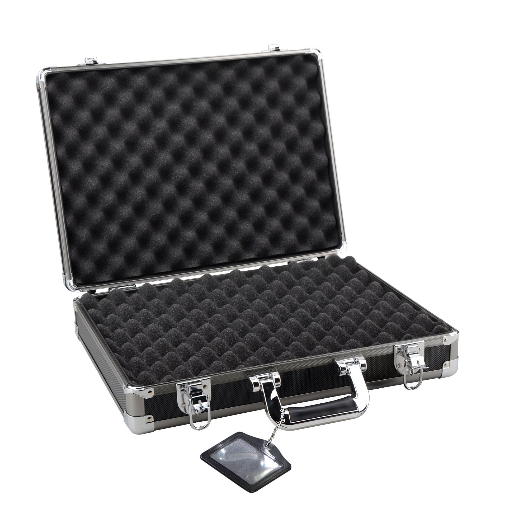 Multi Pistol Case, Aluminum Framed Lockable Storage Carry Case, 181/8