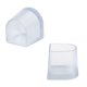 thumbnail image 4 of 10 pares práctico protector de tacón alto transparente resistente al desgaste zapatos de baile latino Betty cubierta protectora antideslizante tacones tapón tamaño L, 4 of 7